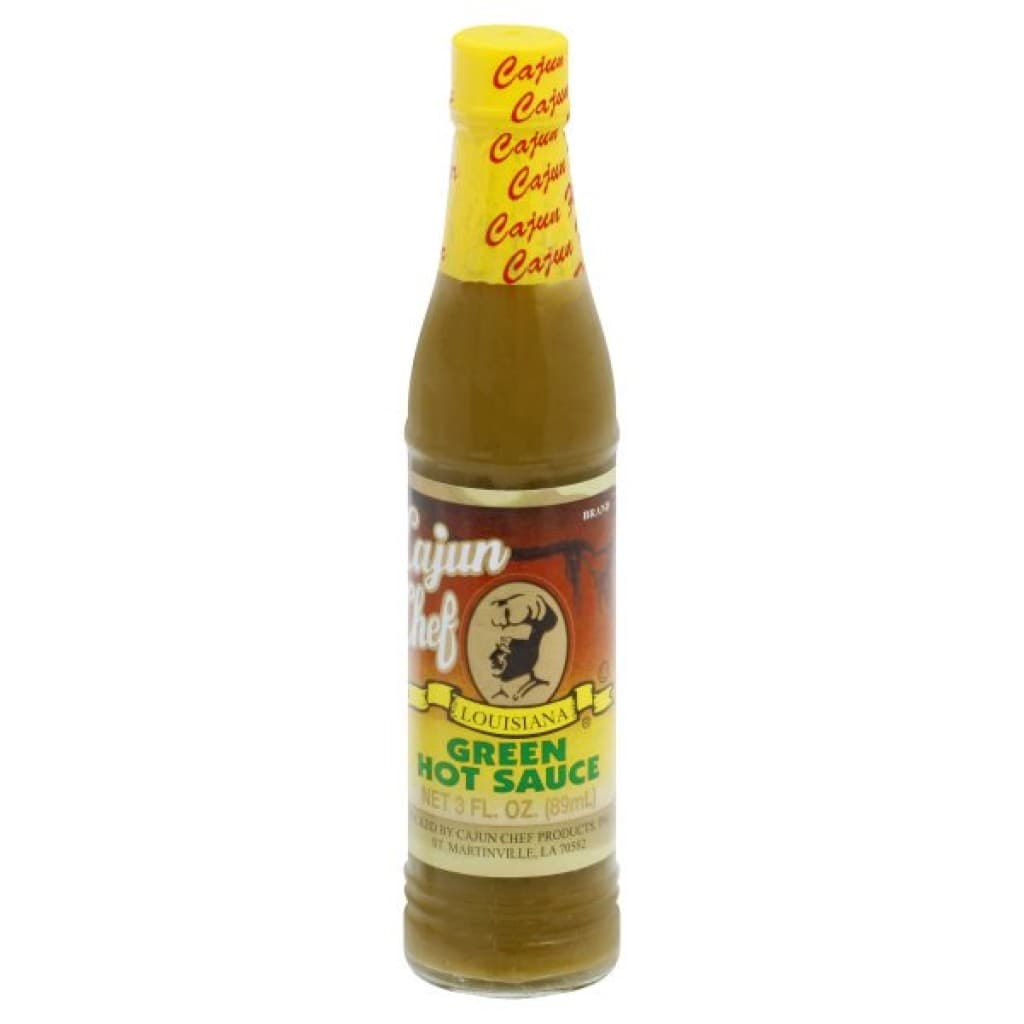 Cajun Chef Louisiana Green Hot Sauce — 3 fl oz