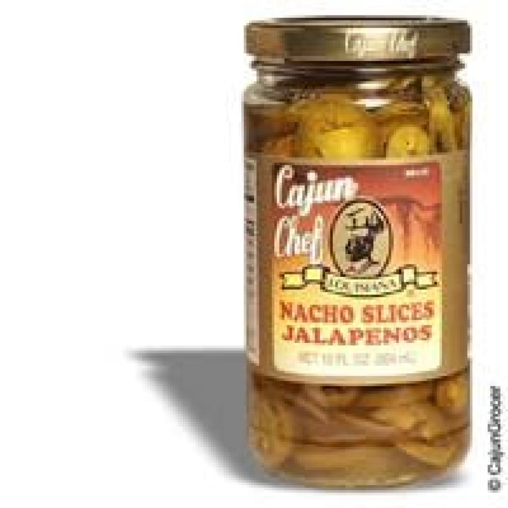 Cajun Chef Nacho Sliced Jalapeno Peppers 12 fl oz