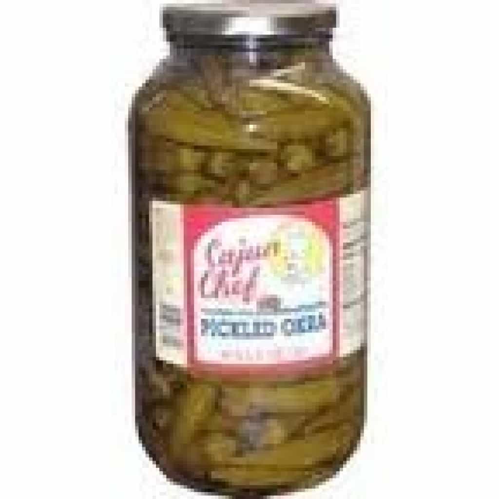 Cajun Chef Pickled Okra — 1 Gallon