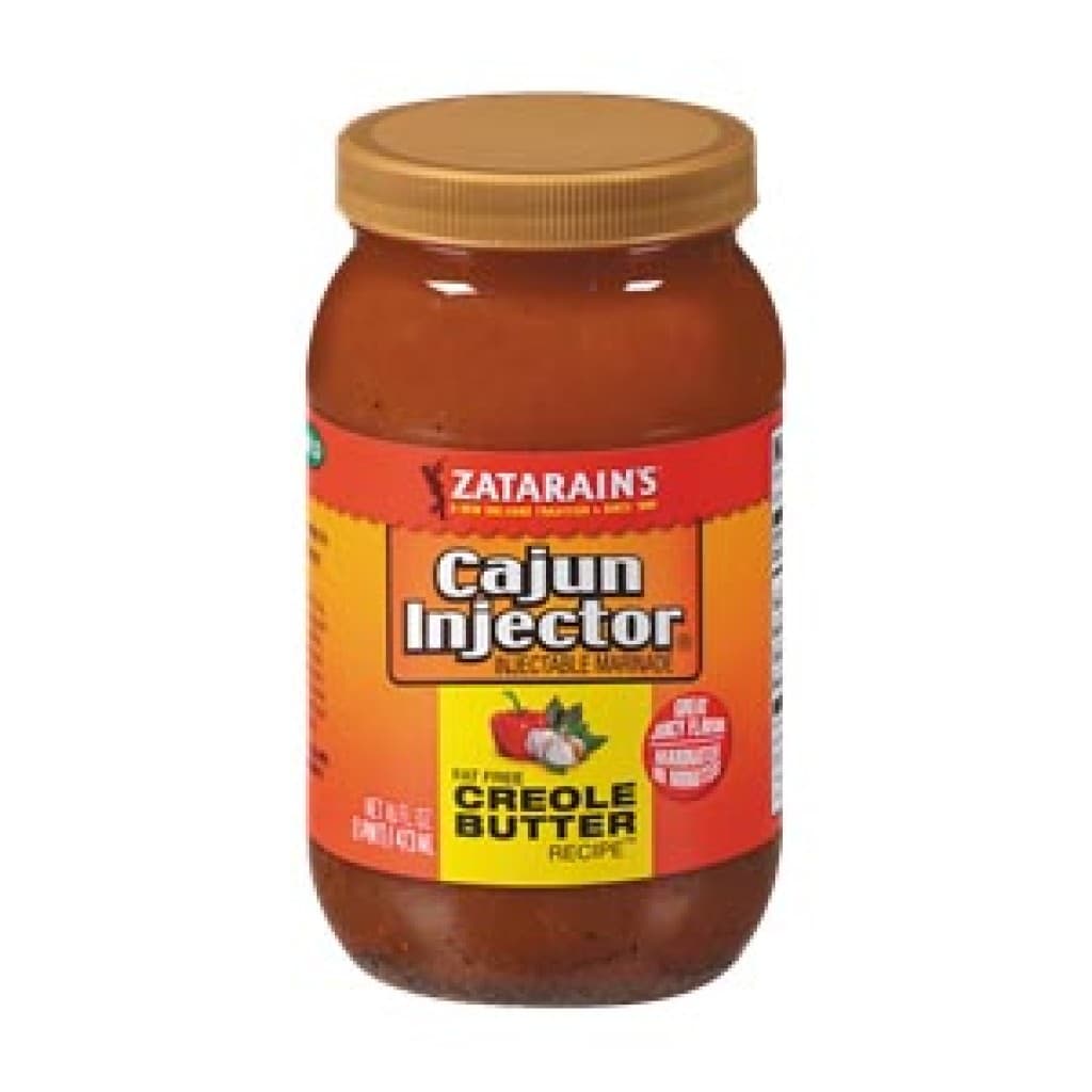 Cajun Injector Creole Butter Marinade with Injector — 16 fl oz