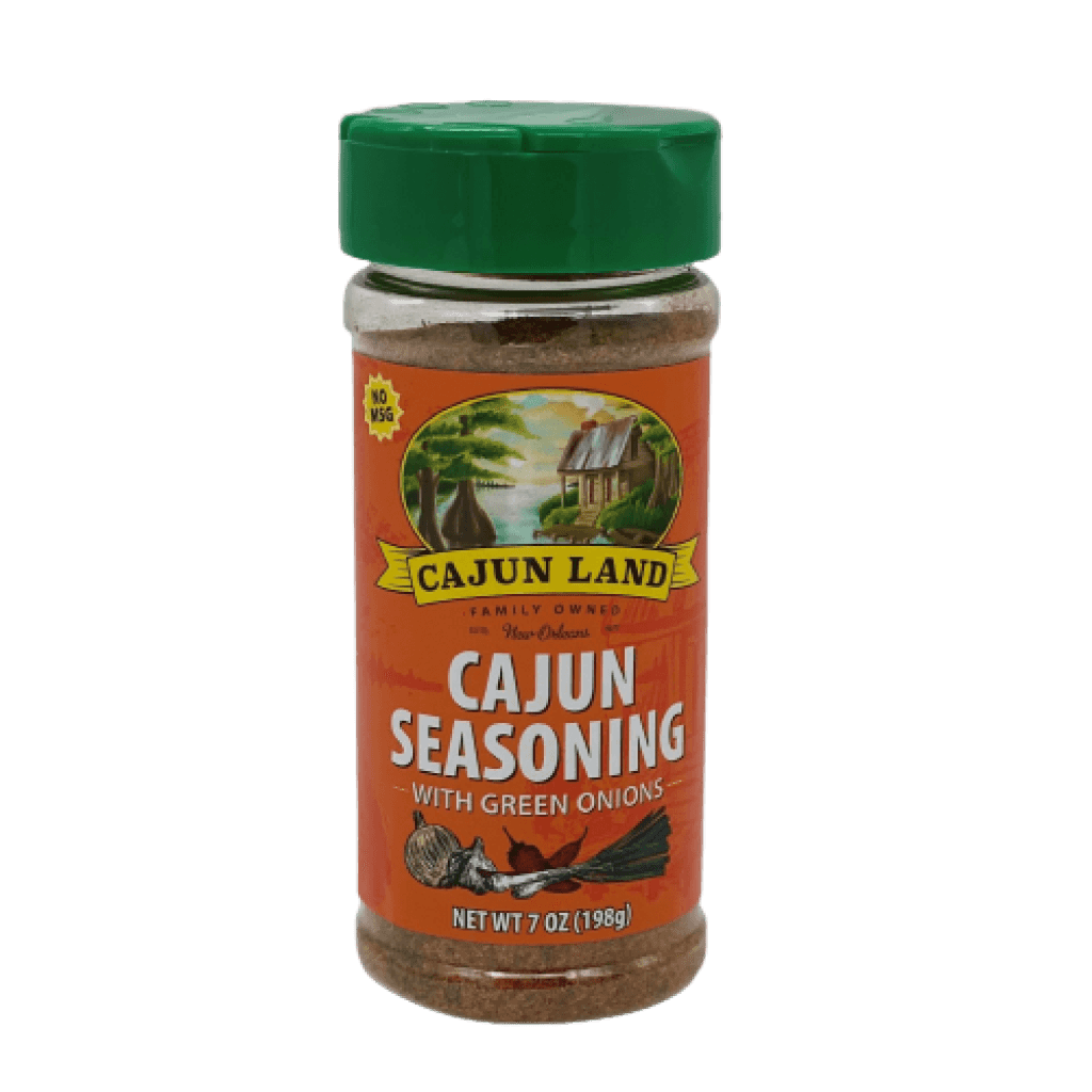 Cajun Land Cajun Seasoning with Green Onion —