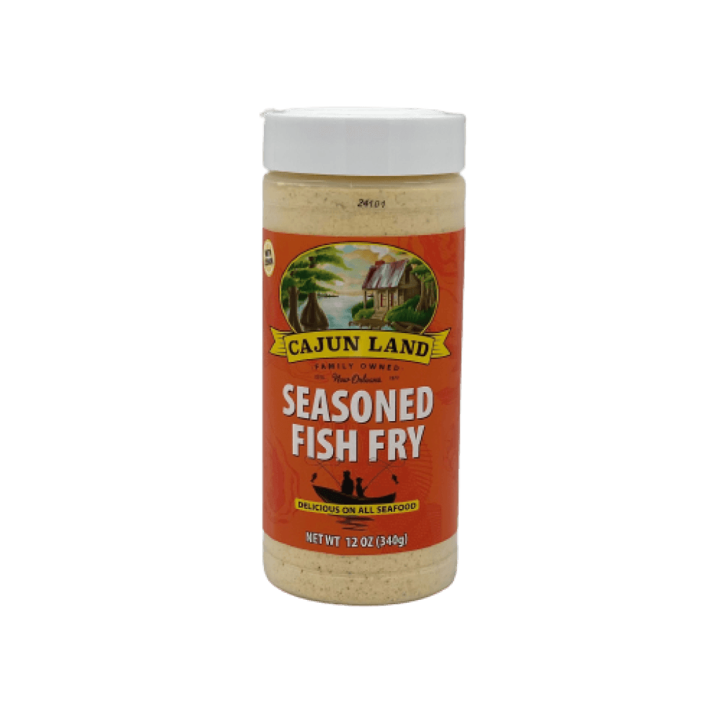 Cajun Land Seasoned Fish Fry Coating 12 oz
