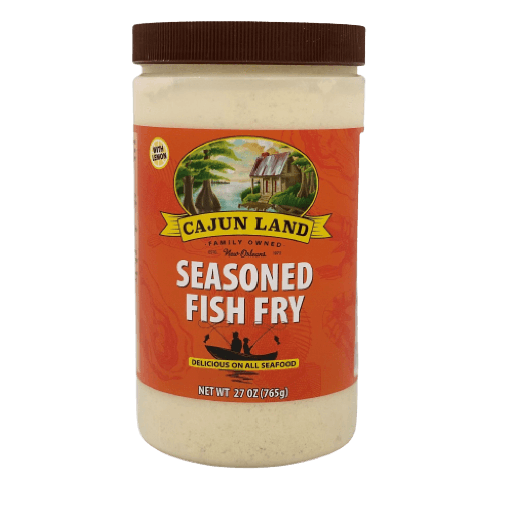 Cajun Land Seasoned Fish Fry Coating 27 oz