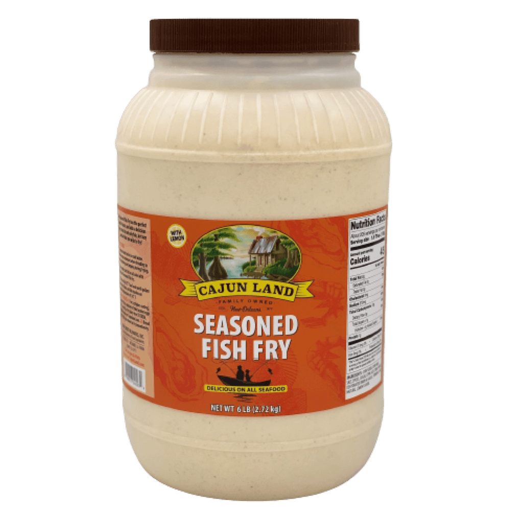 Cajun Land Seasoned Fish Fry 96 oz (6 lb)