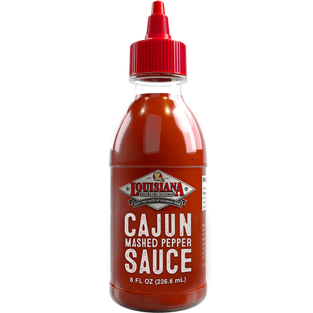 Louisiana Fish Fry Cajun-Style Squeeze Hot Sauce 8 oz