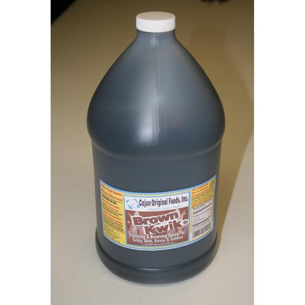 Cajun Original Brown Kwik Browning Sauce 1 Gallon