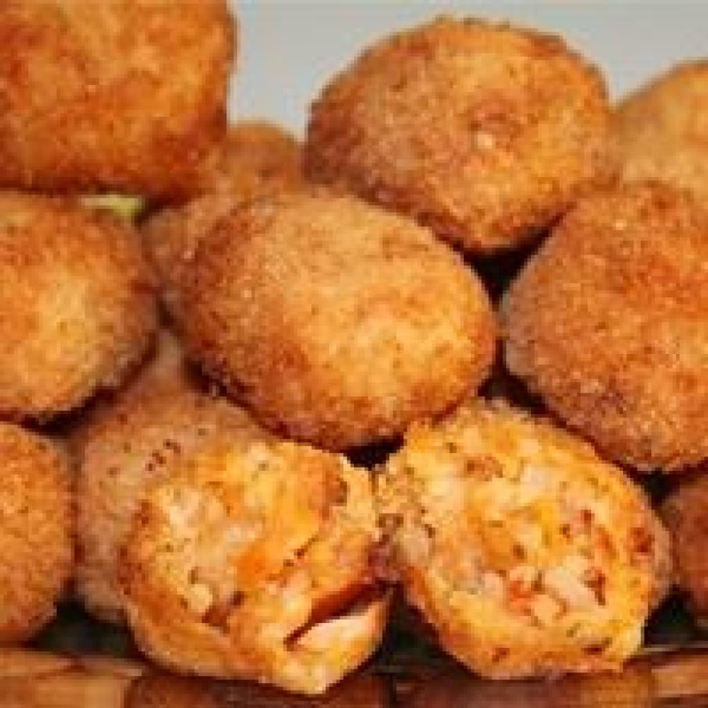 Cajun Original Crawfish Boudin Bites — 12 lb Case
