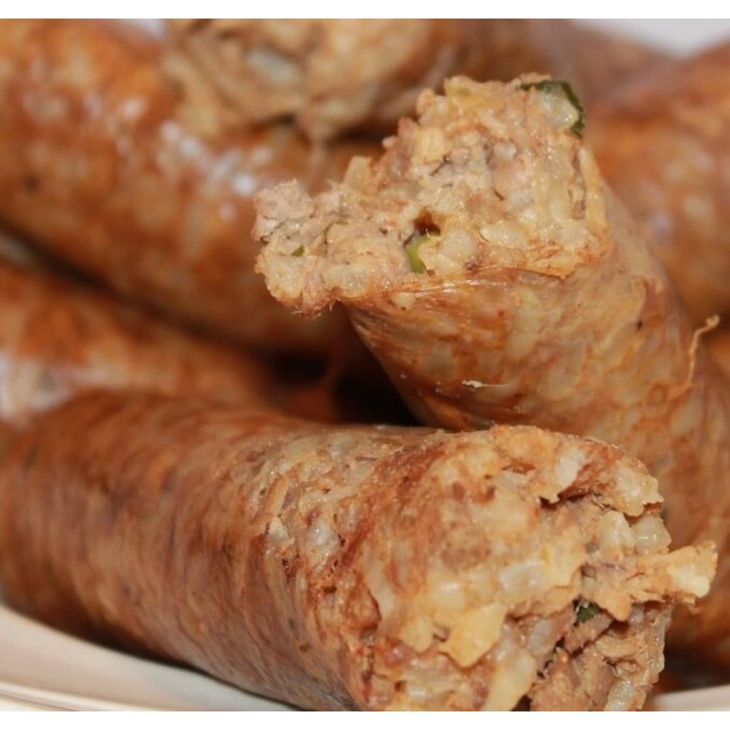 Cajun Original Hot Pork Boudin — 10 lb Package