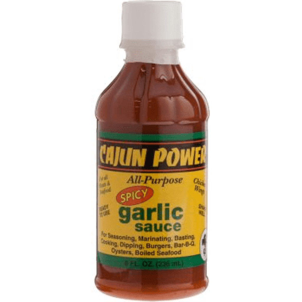 Cajun Power Spicy Garlic Sauce — 16 oz Bottle