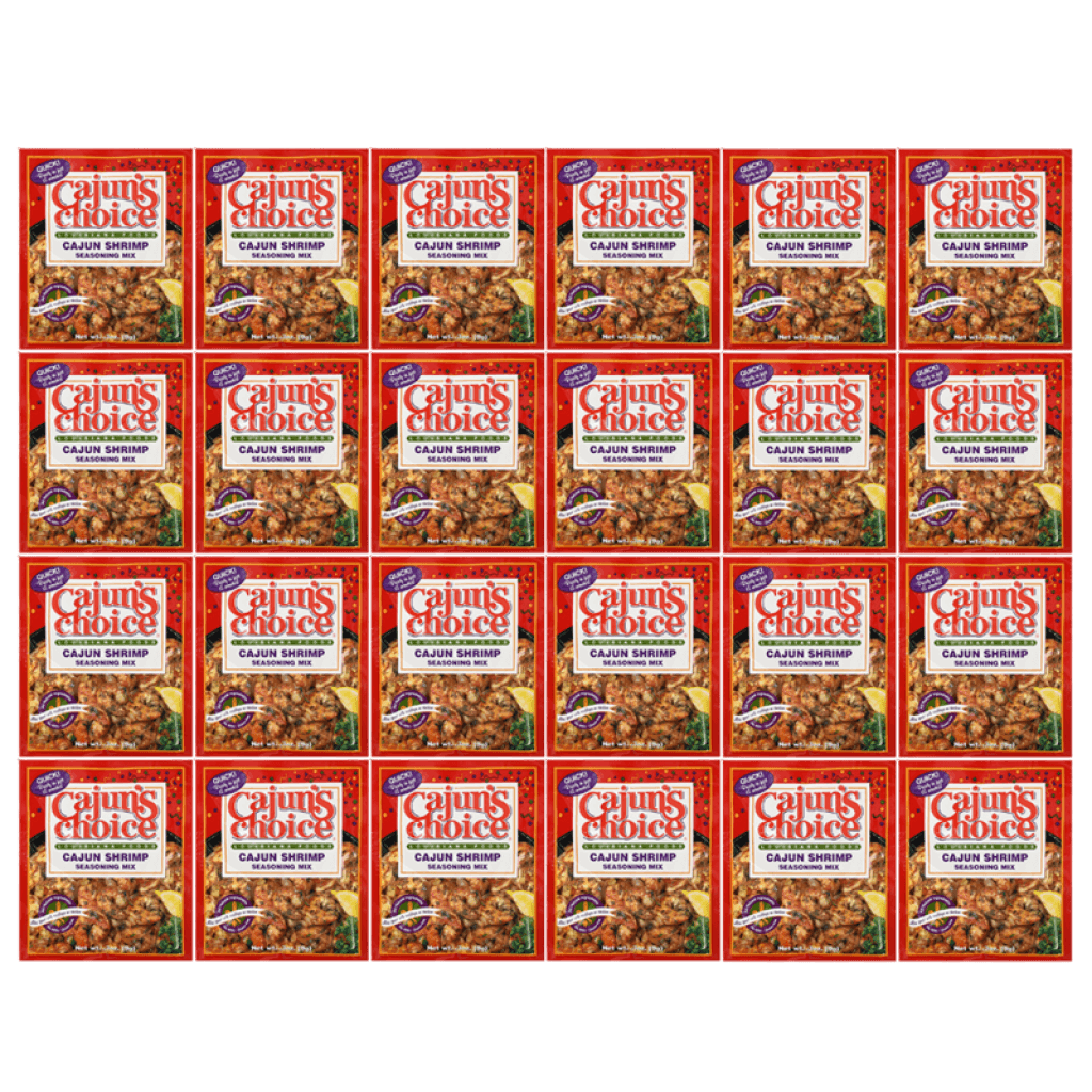 Cajun's Choice Shrimp Seasoning Mix 3 oz (24-Pack)