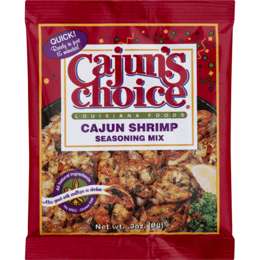 Cajun's Choice Shrimp Seasoning Mix —