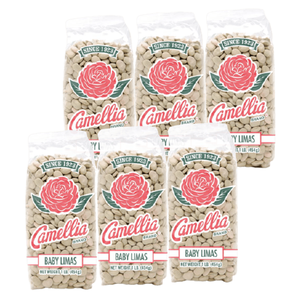 Camellia Baby Lima Beans 1 lb — 6 Pack