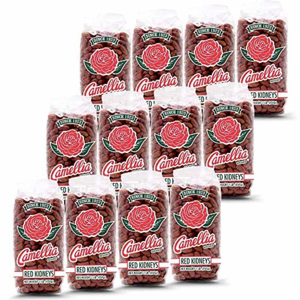 Camellia Brand Dry Red Kidney Beans, 1 lb (12-Pack)