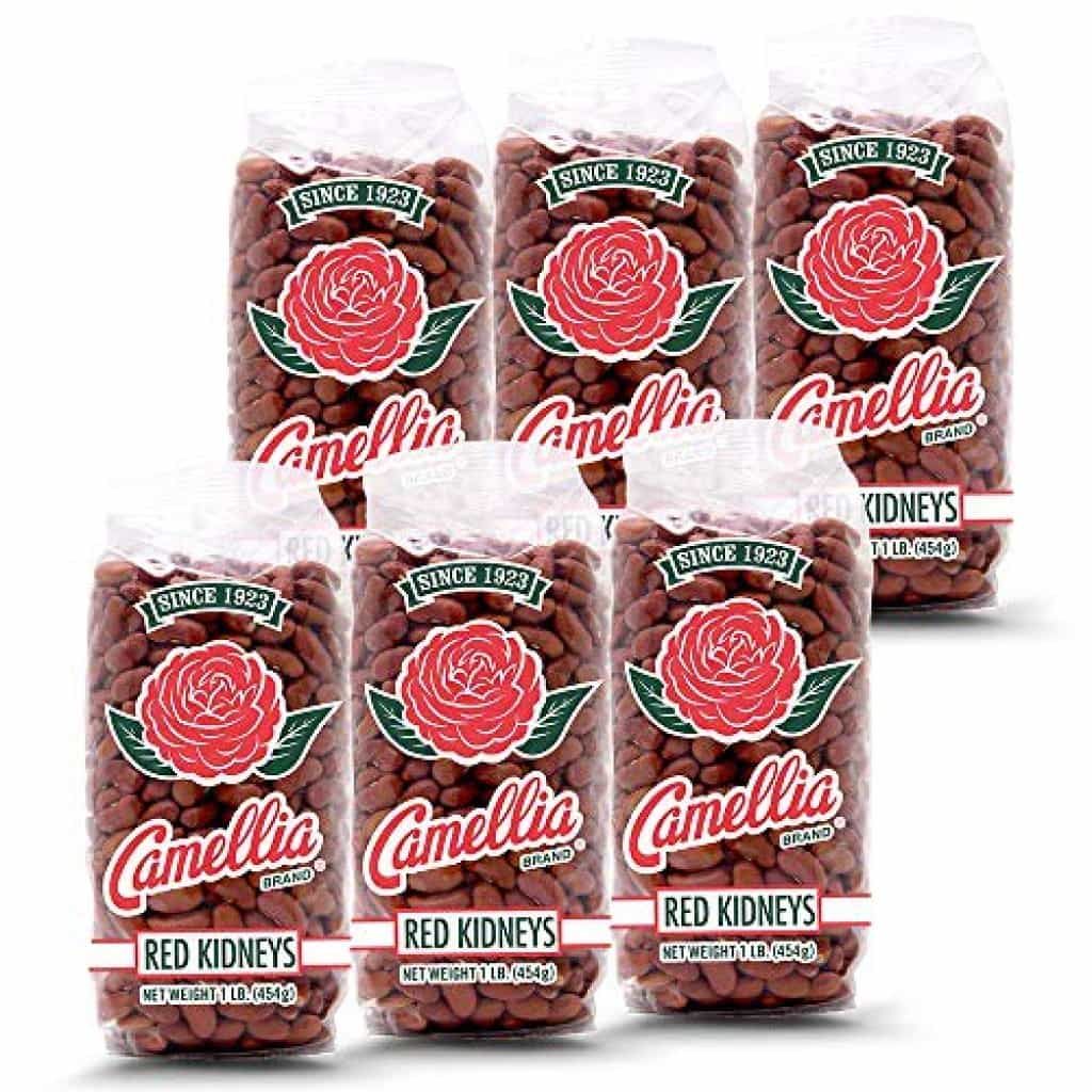 Camellia Brand Dry Red Kidney Beans, 1 lb (6-Pack)
