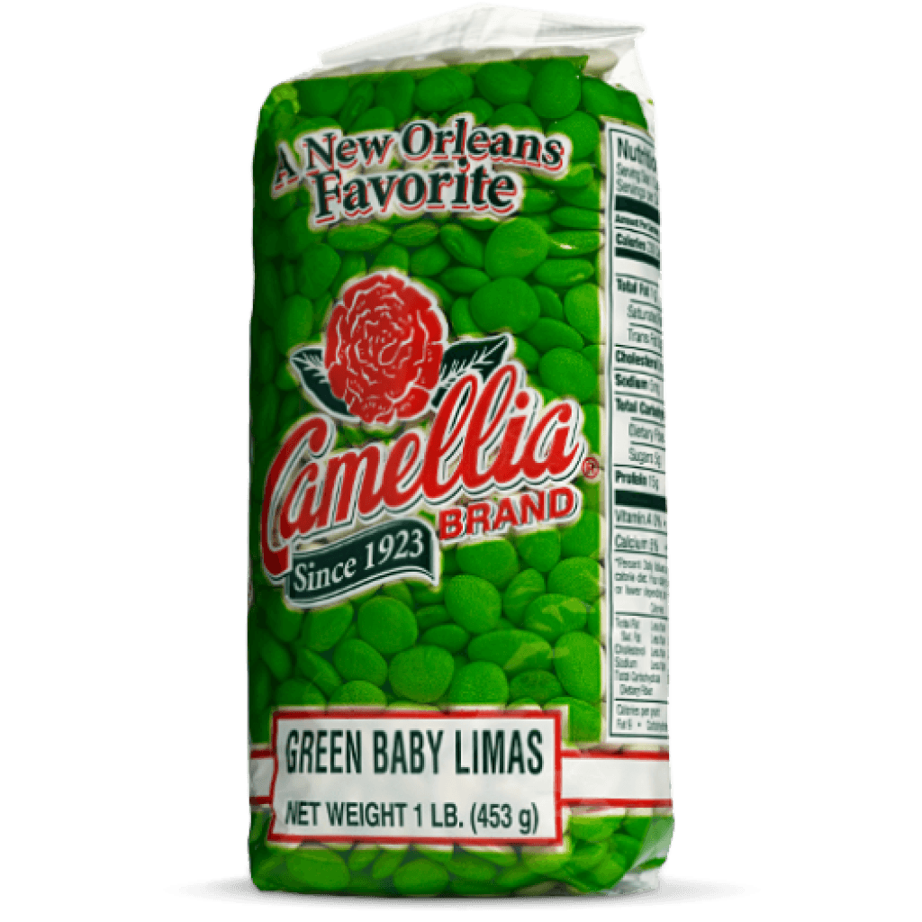Camellia Green Baby Lima Beans — 1 lb Bag
