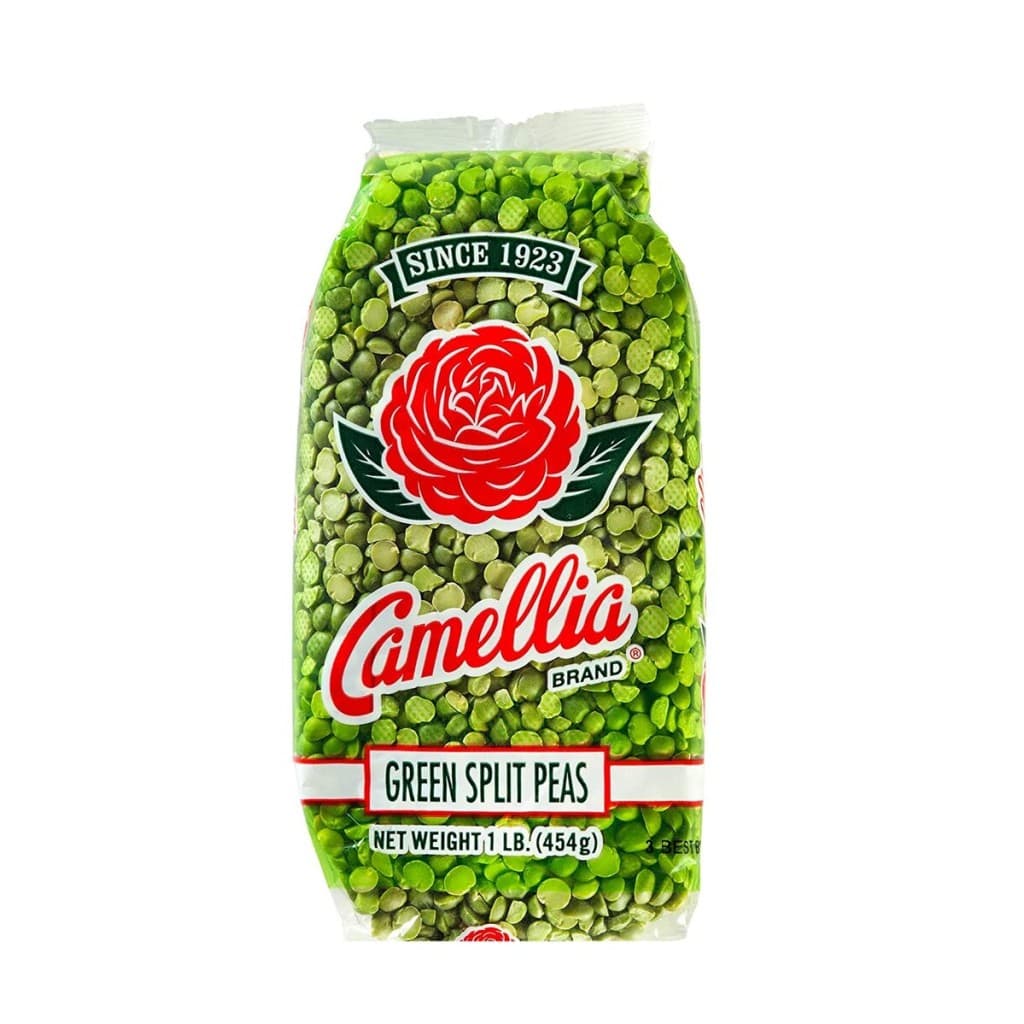 Camellia Green Split Peas 1 lb (453g)