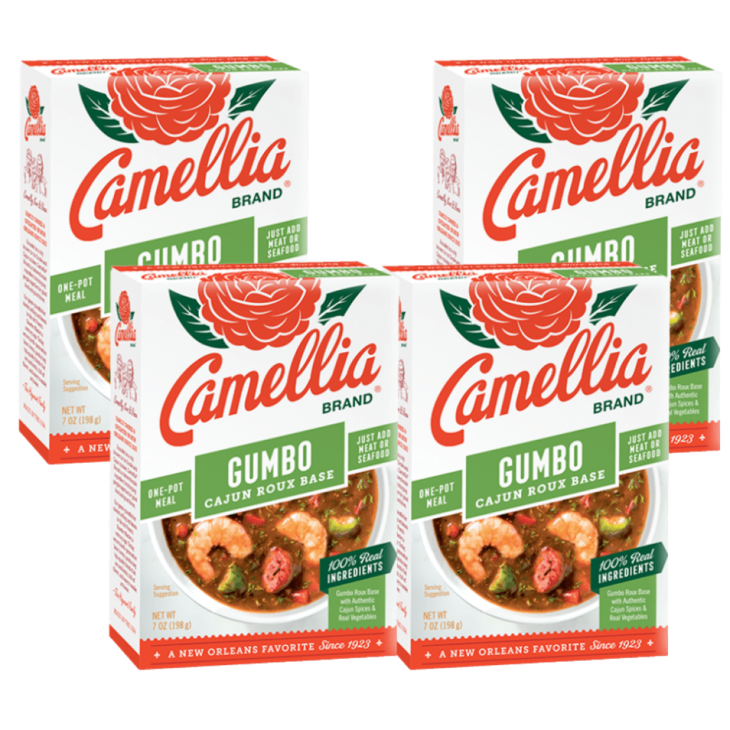 Camellia Gumbo Roux Base, 4-Pack