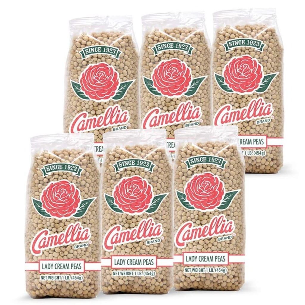 Camellia Lady Cream Peas — 1 lb x 6