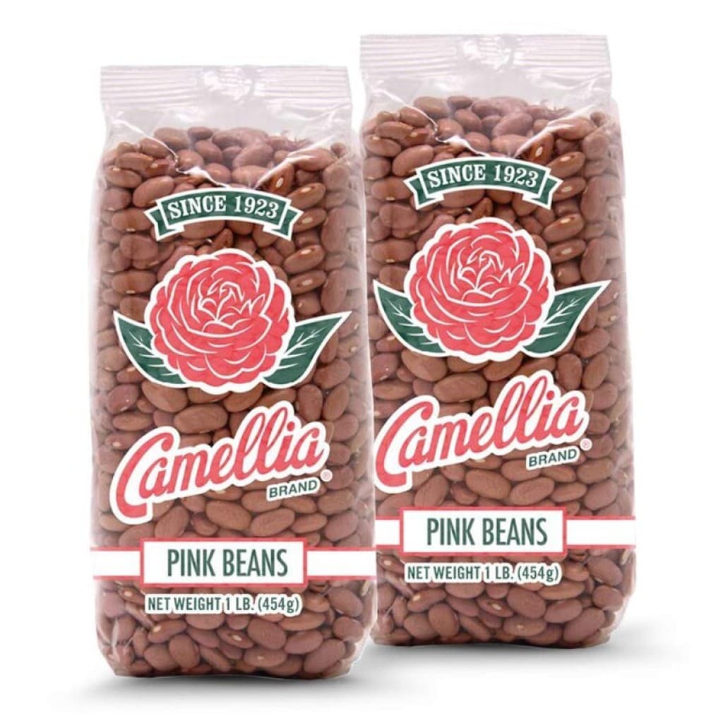 Camellia Dry Pink Beans 1 lb — 2 Pack