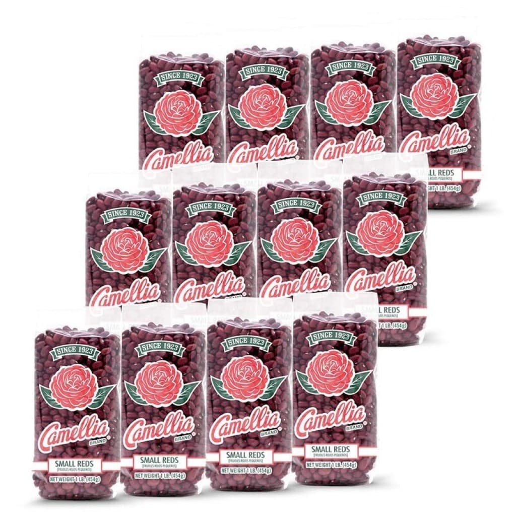 Camellia Dry Small Red Beans 1 lb — 12 Pack