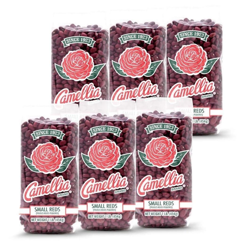 Camellia Small Red Beans — 1 lb x 6