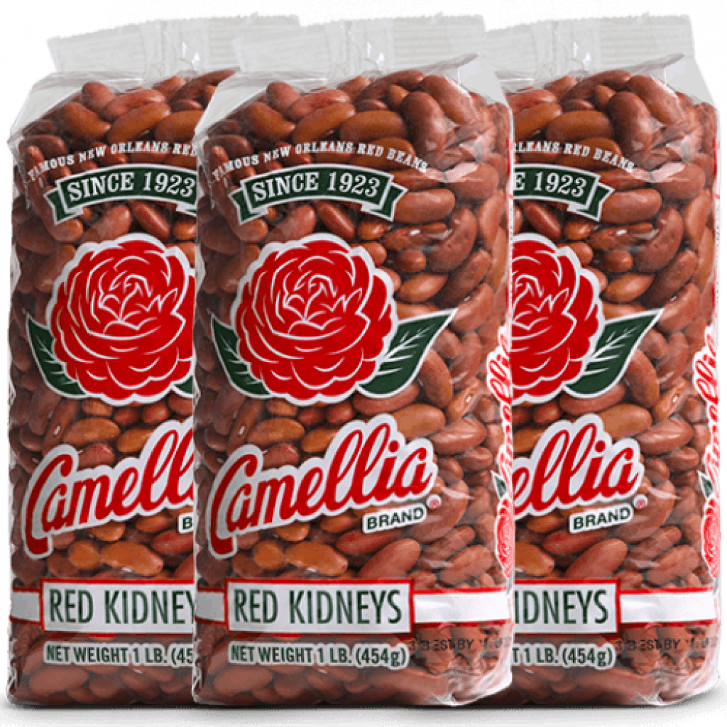Camellia Dry Red Kidney Beans 1 lb — 3-Pack