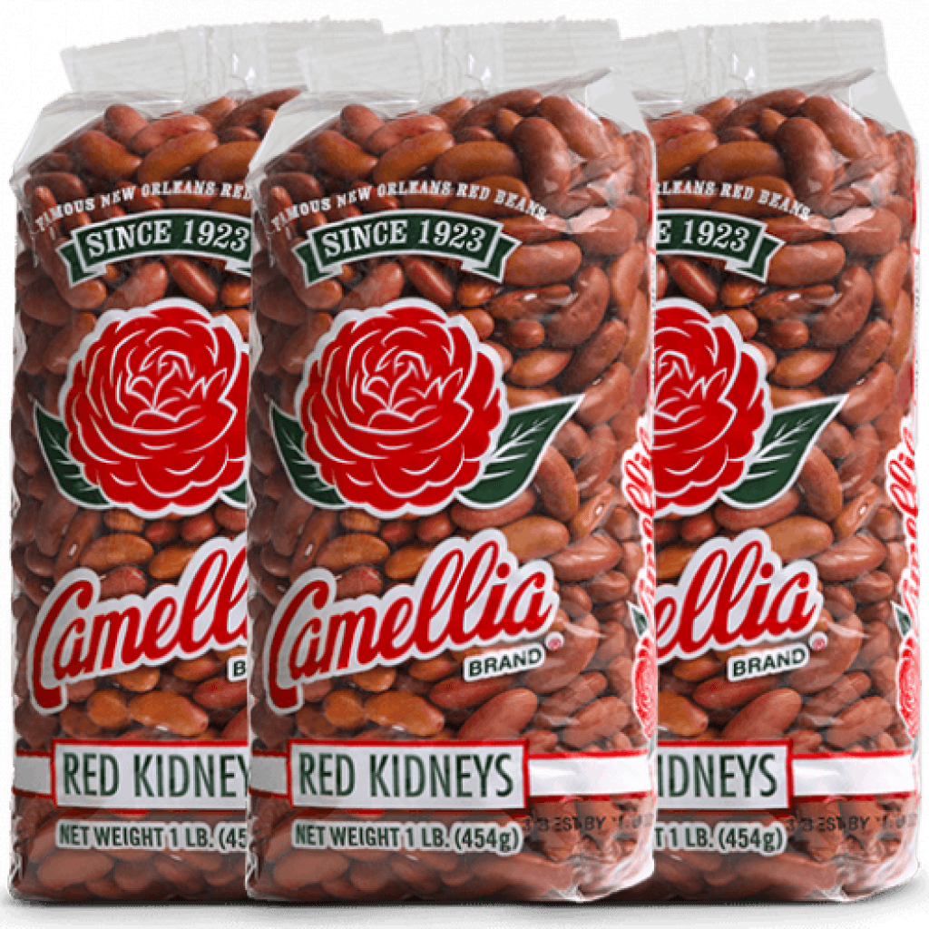 Camellia Dry Red Kidney Beans 1 lb — 3-Pack