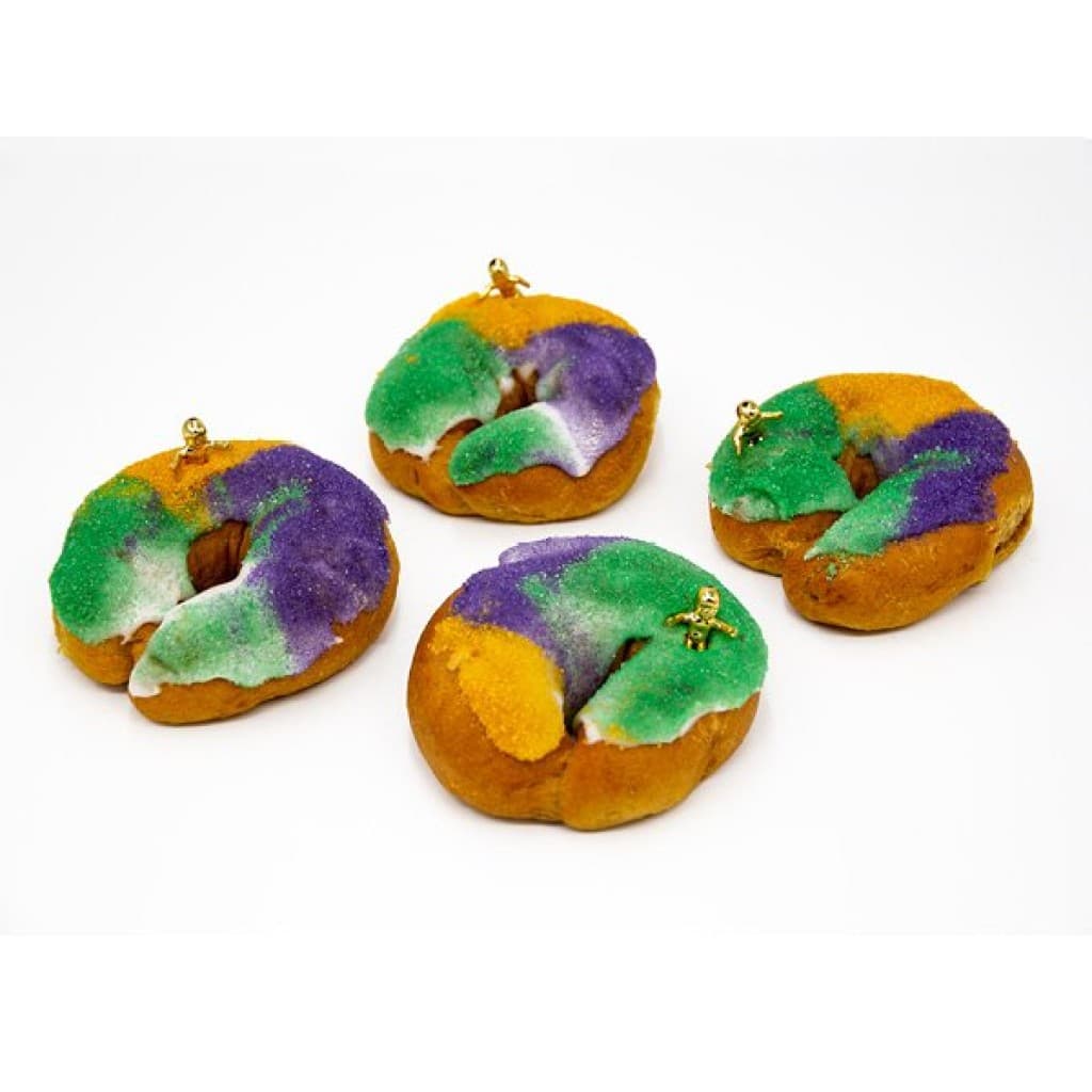 Case of 18 Cartozzo's Mini King Cakes (4 oz)