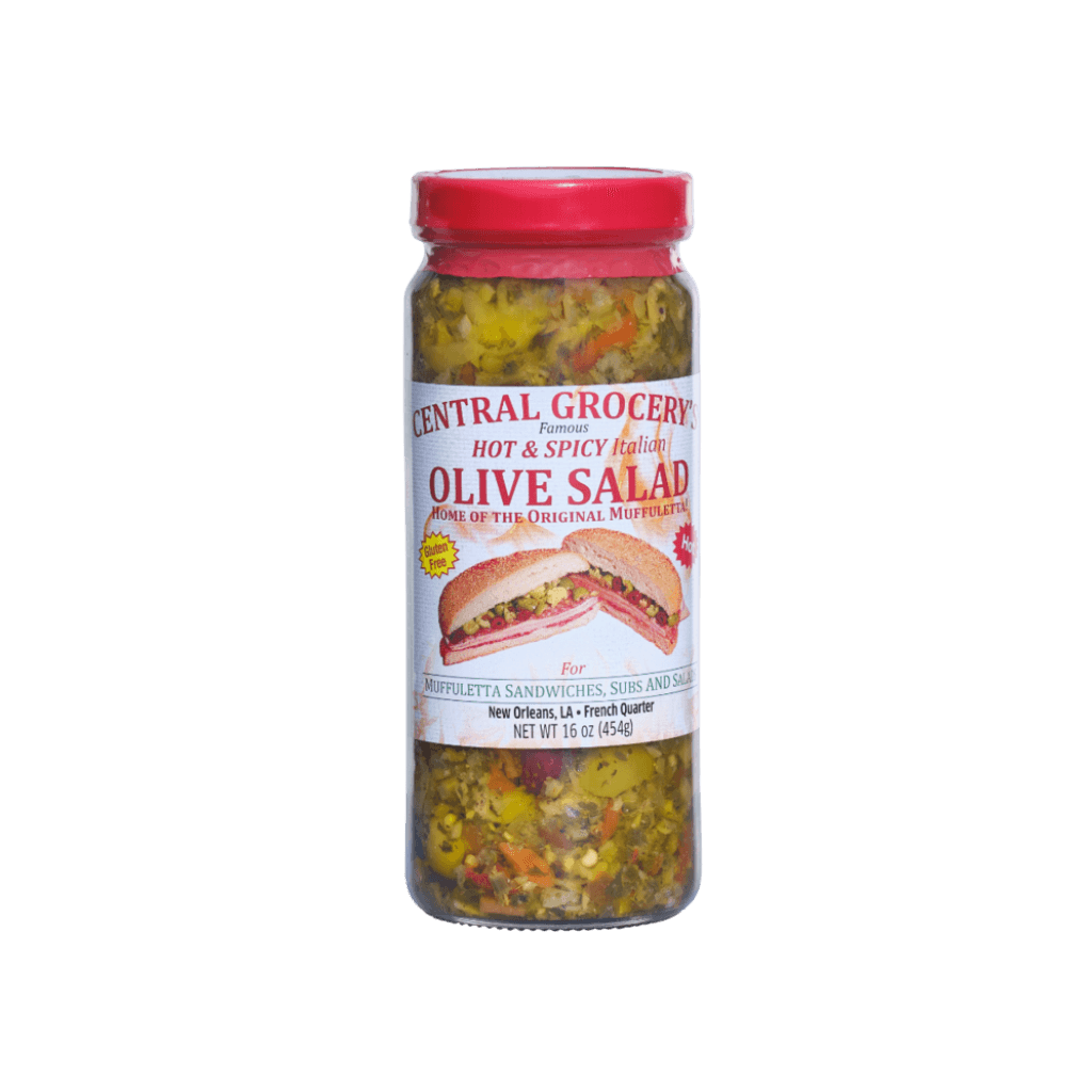 Hot & Spicy Olive Salad — 16 oz