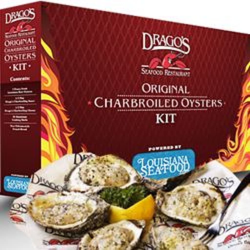 Drago's Charbroiled Oyster Kit with Overnight Shipping