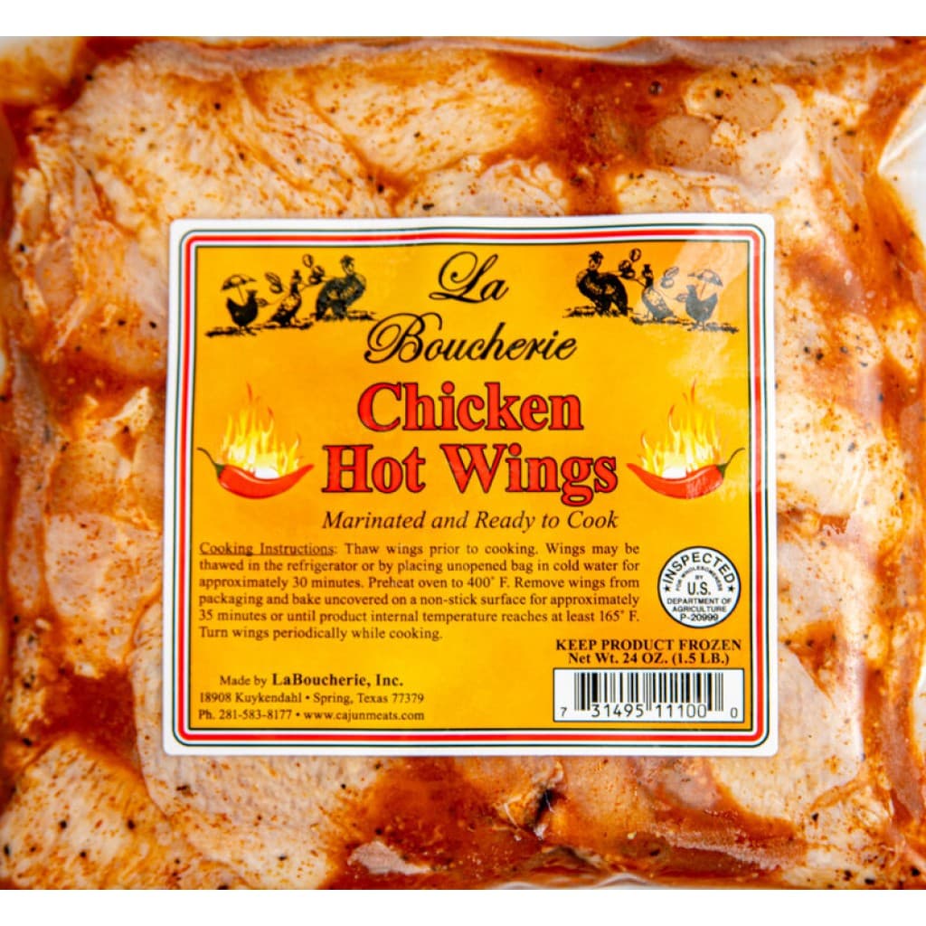 La Boucherie Cajun Hot Wings 24 oz