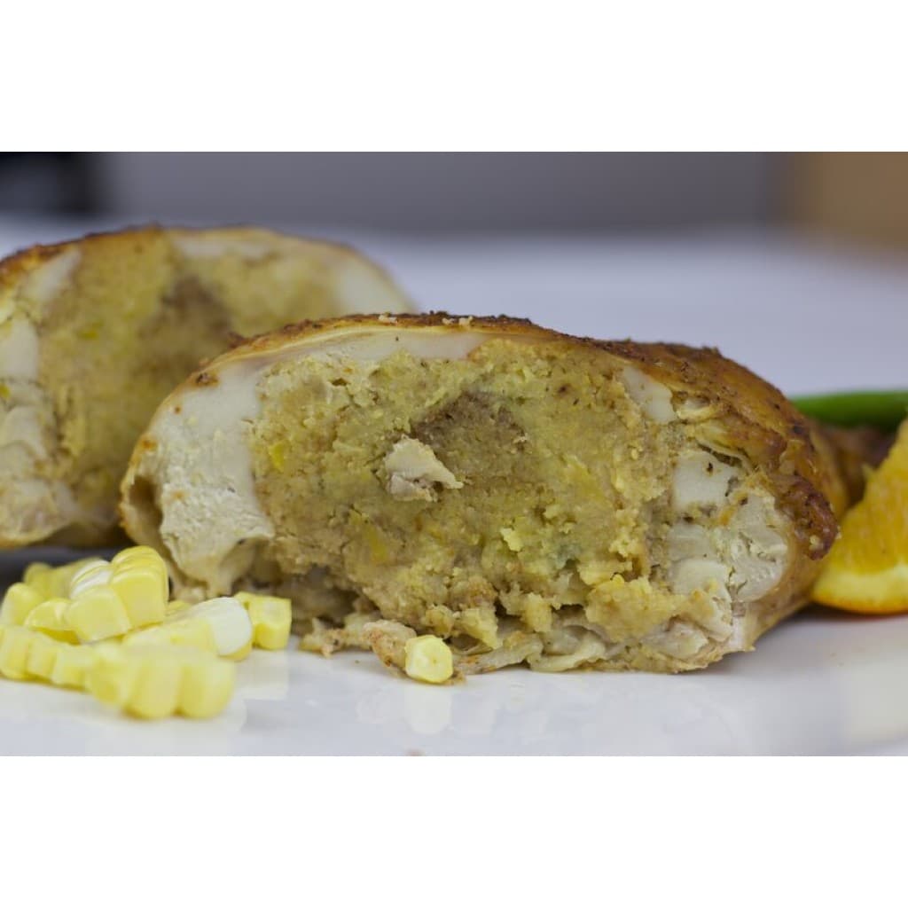 Cajun Stuffed Chicken with Jalapeno Cornbread Dressing (3 lb)