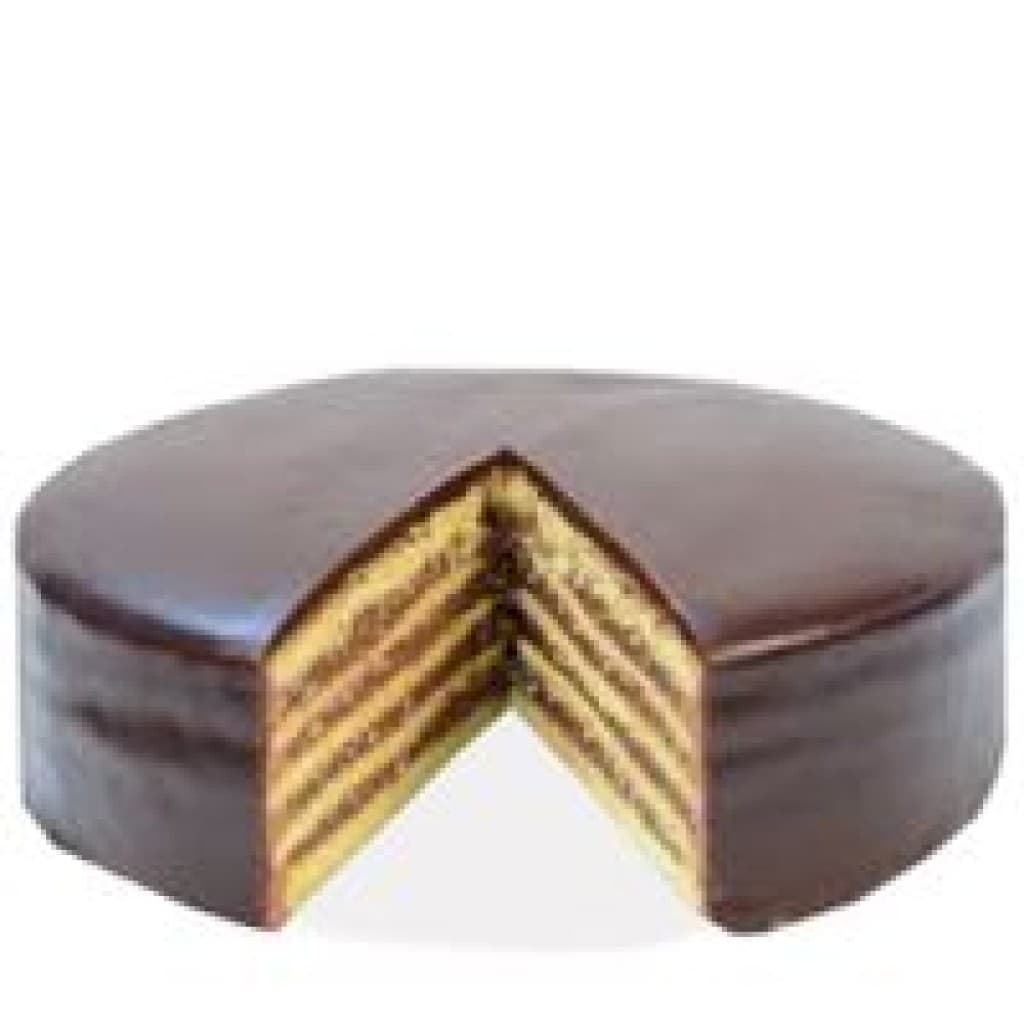 8-Inch Chocolate Dobash Cake