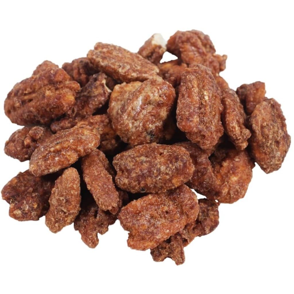 Classic Golden Pecans — Praline Covered Pecans (Mardi Gras Treat)