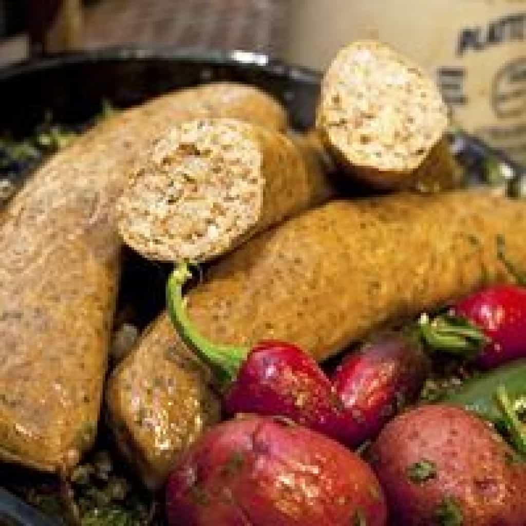 Comeaux's X-Hot Pork Boudin Link
