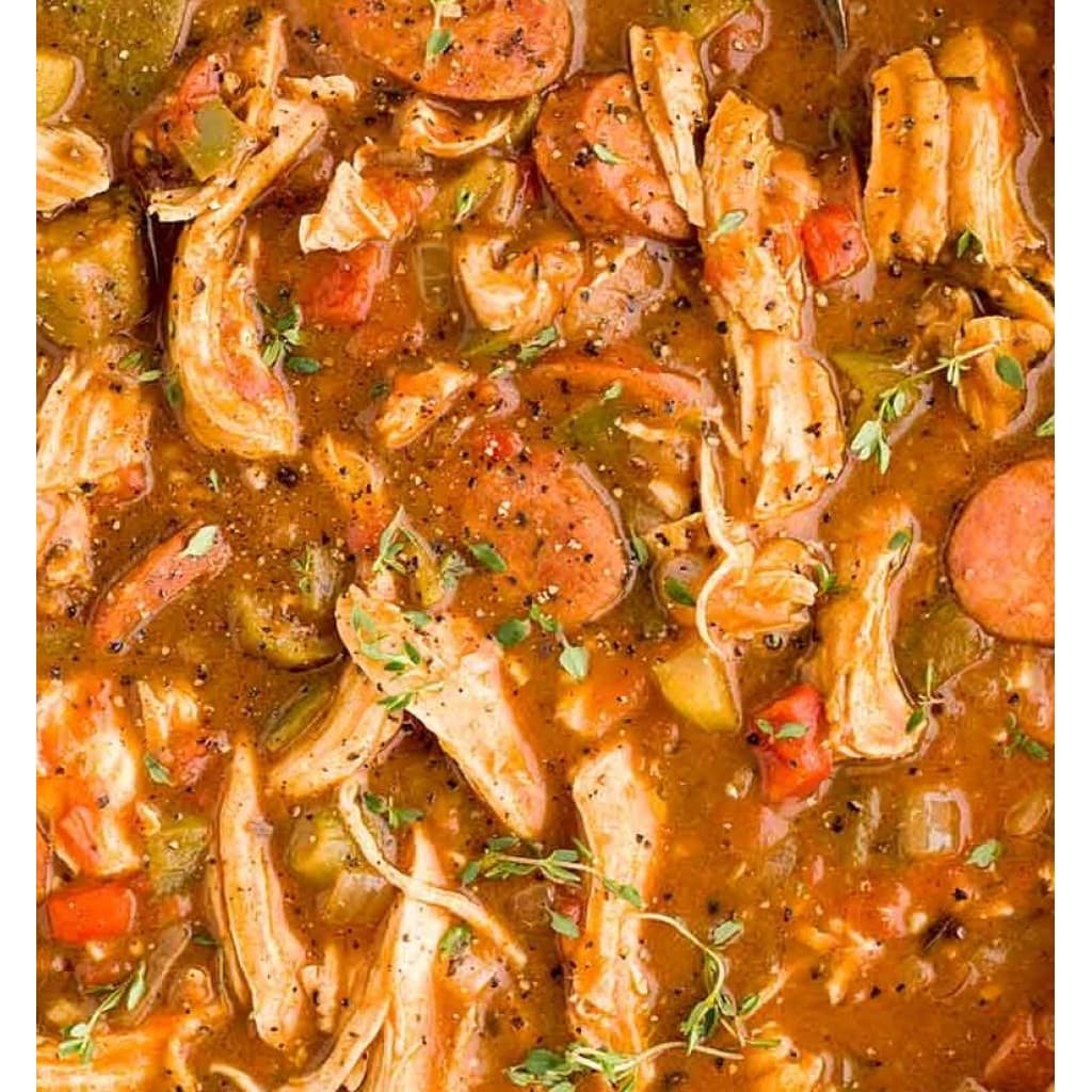 Comeaux Chicken & Sausage Gumbo – 5 lb Bag