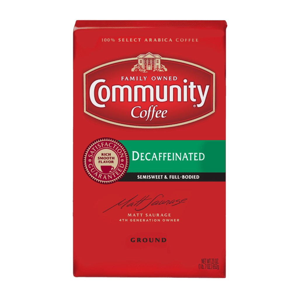 Community Decaffeinated Coffee — Roast for Full Body