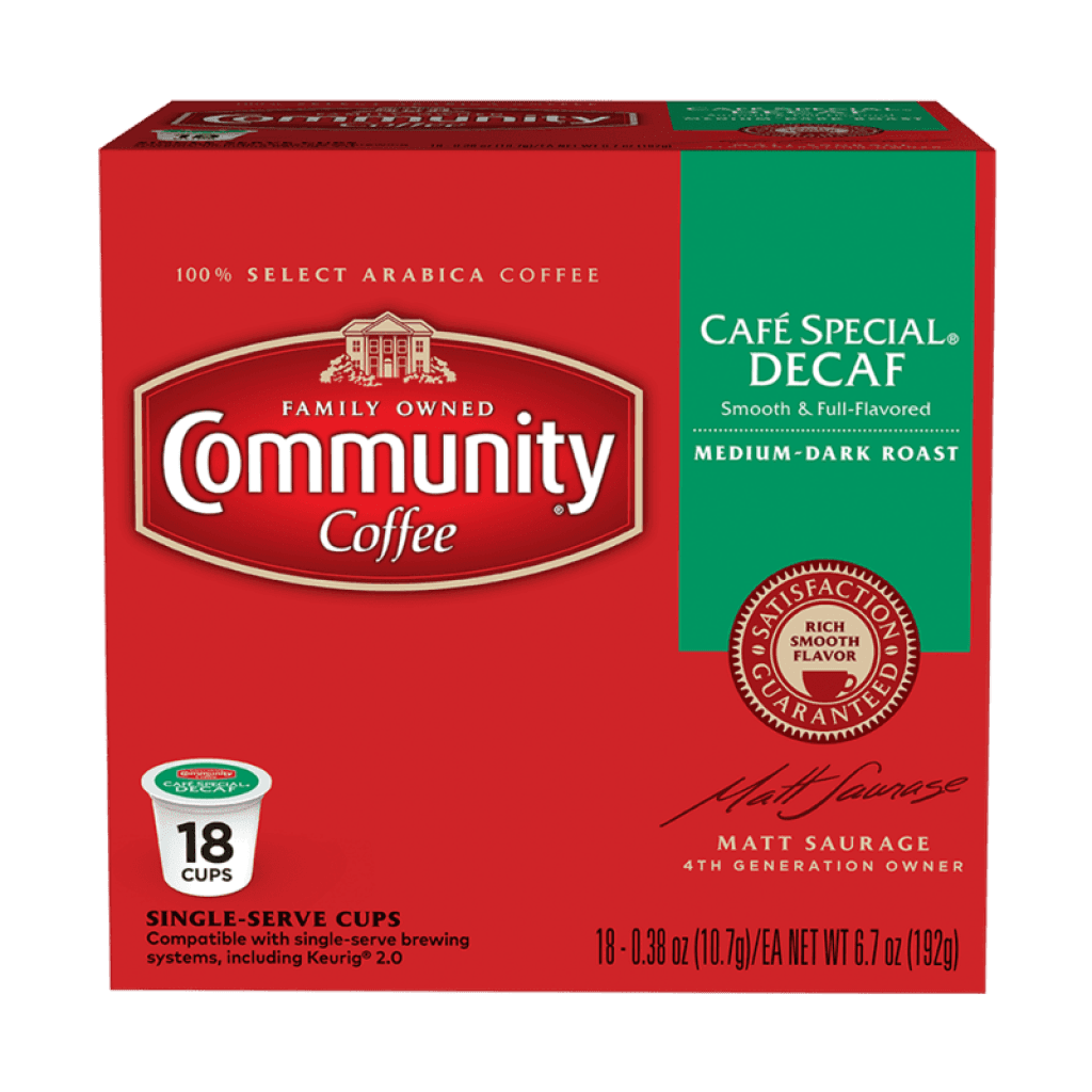 COMMUNITY Cafe Decaf Single‑Serve Cups