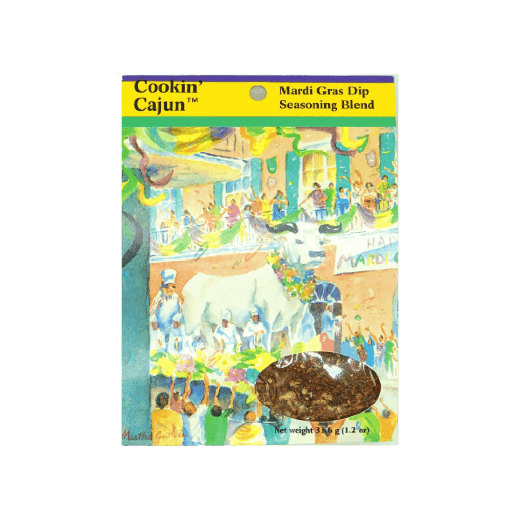 Cookin' Cajun Mardi Gras Dip