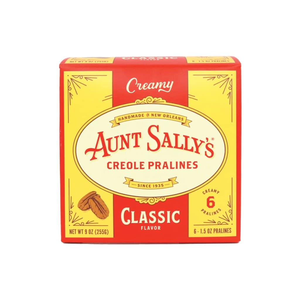 Aunt Sally's Creamy Classic Pralines — Box of 6