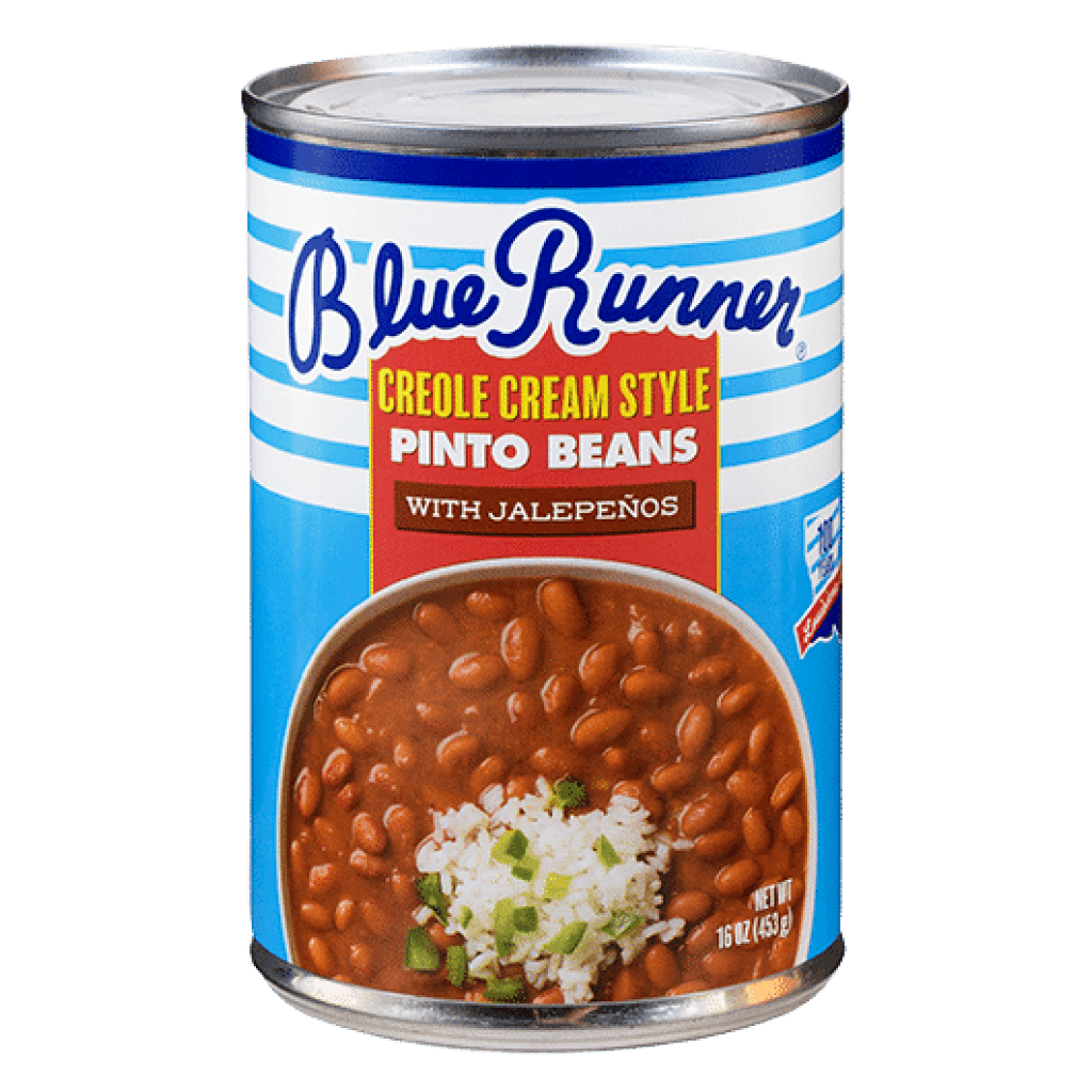 Blue Runner Creole Cream Style Pinto Beans 16 oz
