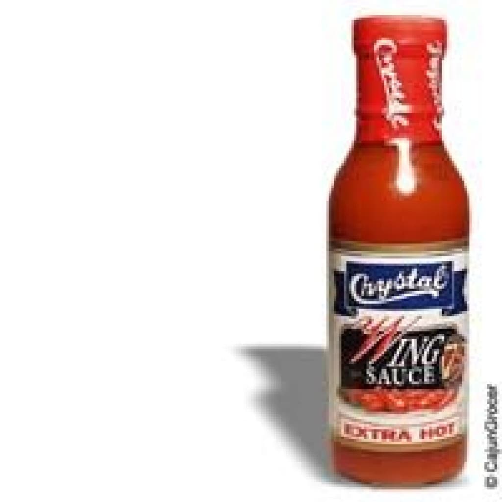 Crystal Extra Hot Wing Sauce — 12 fl oz