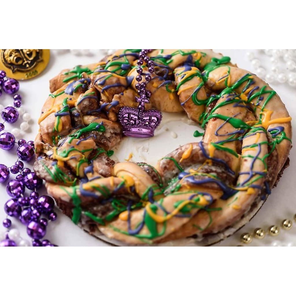 Crystal Weddings Mardi Gras King Cake
