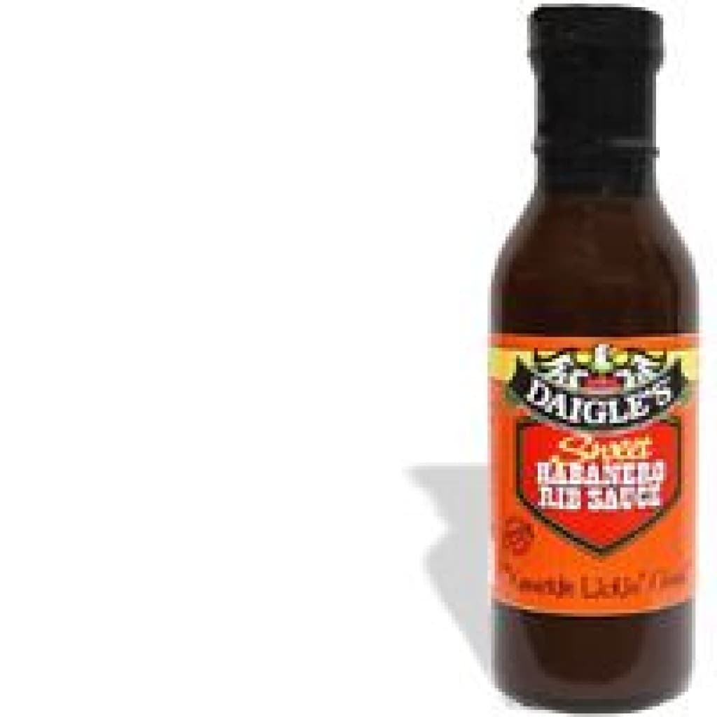 DAIGLE'S Sweet Habanero Rib Sauce — Habanero Heat