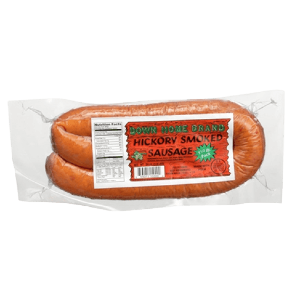 Down Home Original Hickory Smoked Pork Sausage 1.5 lb