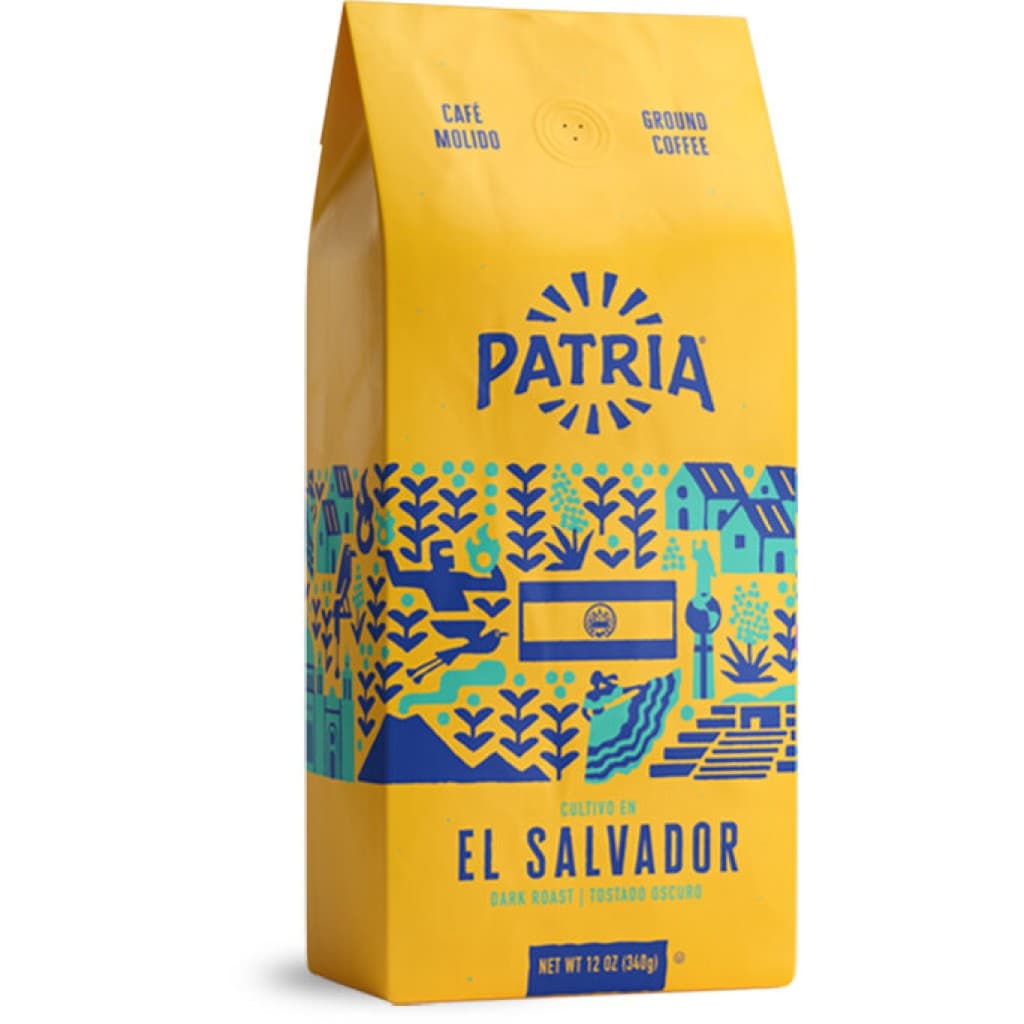 Patria Coffee El Salvador Dark Roast 12 oz — Closeout