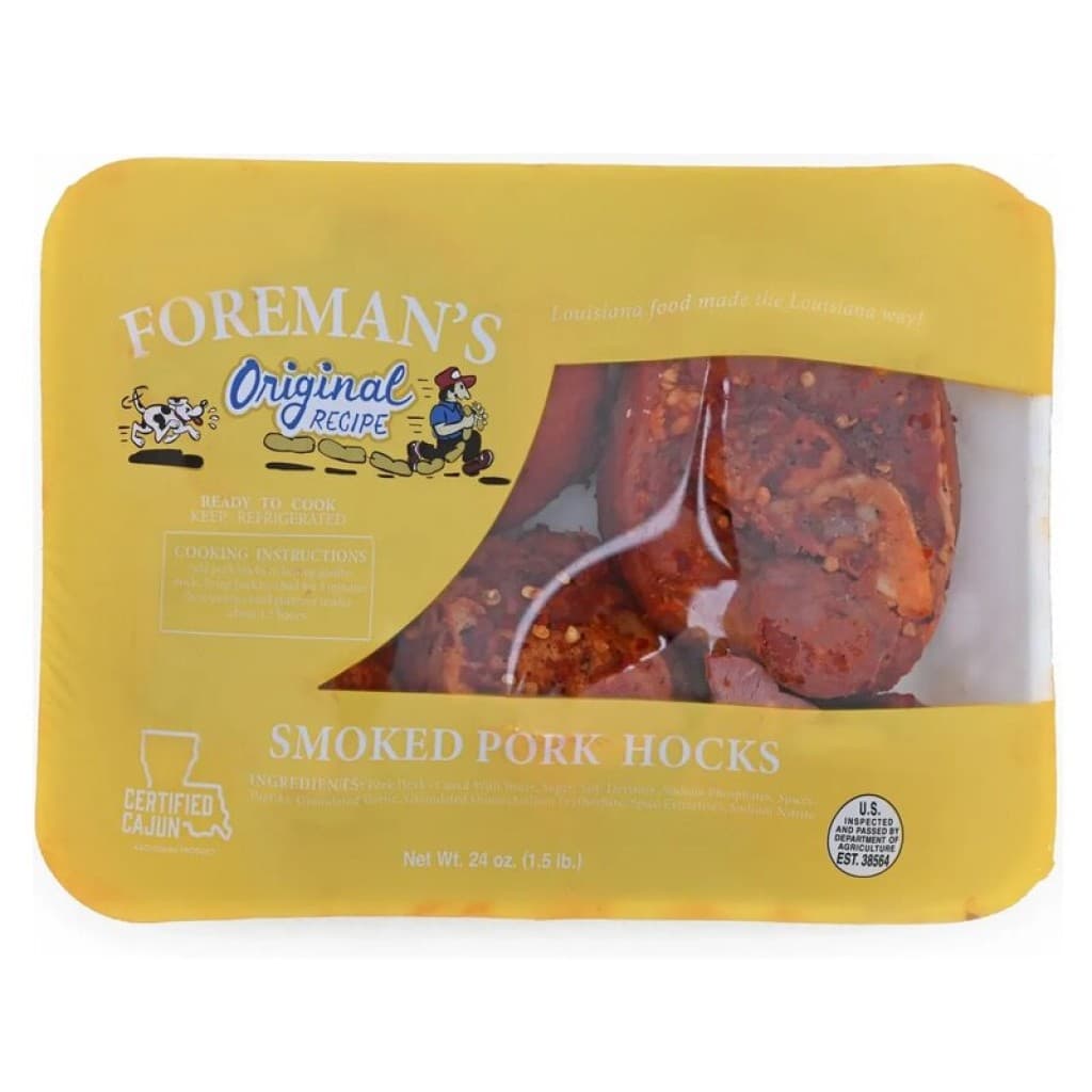 Foreman's Smoked Pork Hocks, 24 oz Tray