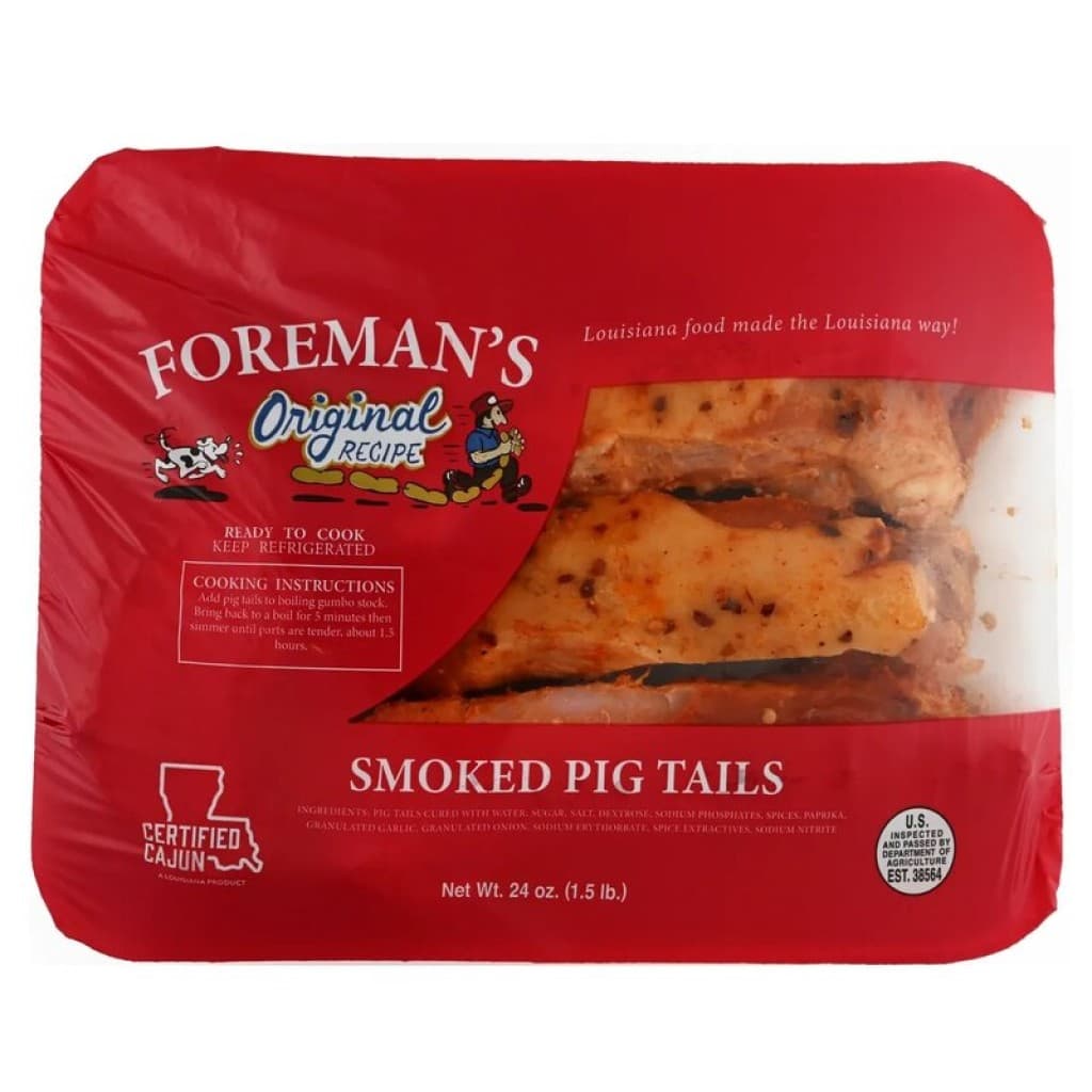 Foreman's Smoked Pig Tails 24 oz (Pre-Smoked)