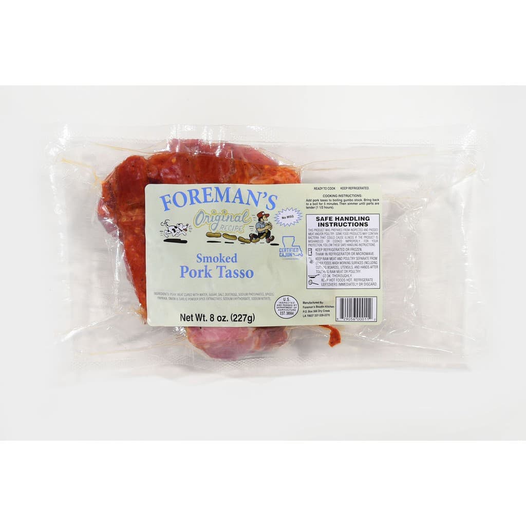 Smoked Pork Tasso — 8 oz