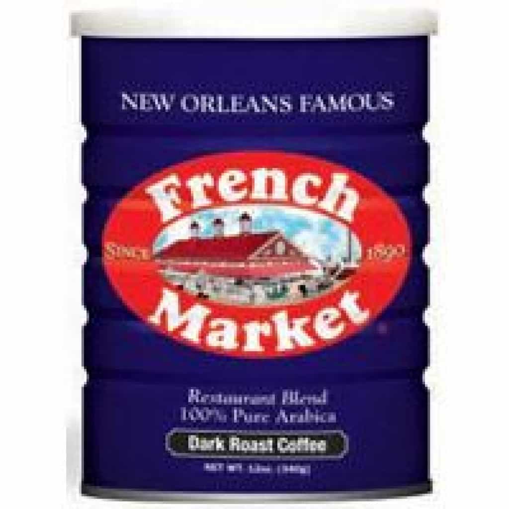 French Market 100% Arabica Dark Roast, 12 oz Can